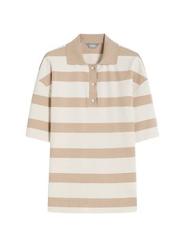 MM Max Mara Women's Viscose Knit Polo Shirt