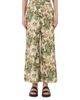 MM Max Mara Women's Wide Fit Printed Cotton Trousers - 3