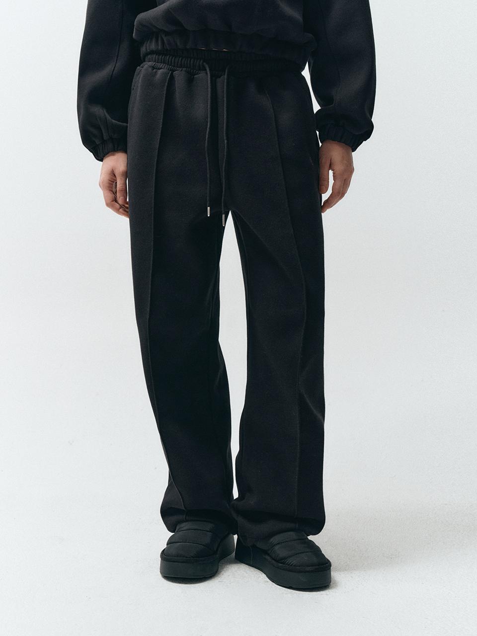MMAK LOGO STRING PANTS, BLACK