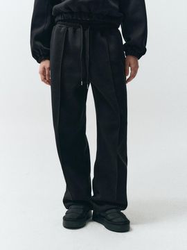 MMAK LOGO STRING PANTS, BLACK