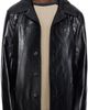MMIC MMIC Black Boulevard Leather Coat - 1