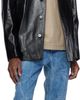 MMIC MMIC Black Boulevard Leather Coat - 4