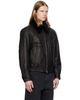 MMIC MMIC Black Calder Leather Bomber Jacket - 2