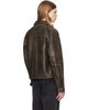 MMIC MMIC Brown Aged Leather Jacket - 3