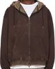 MMIC MMIC Brown Dusk Zip Up Hoodie - 1