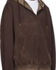 MMIC MMIC Brown Dusk Zip Up Hoodie - 2