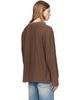 MMIC MMIC Brown Veil Longsleeve T-shirt - 3