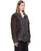 MMIC MMIC Gray & Brown Shroud Cardigan - 2