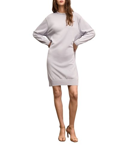 M.m.lafleur M. m.LaFleur Cotton Silk Knit Eve Sweater Dress