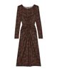 M.m.lafleur M. m.LaFleur Johnna Printed Jersey Ruched Dress - 5