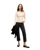 M.m.lafleur M. m.LaFleur Malley Organic Ribbed Pima Cotton Fitted Tee - 2