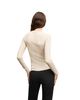 M.m.lafleur M. m.LaFleur Malley Organic Ribbed Pima Cotton Fitted Tee - 3