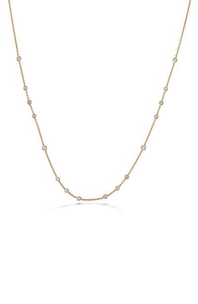 Mémoire Mémoire Cascade Diamond Station Necklace