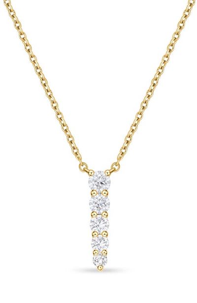 Mémoire Mémoire Identity Diamond Pendant Necklace