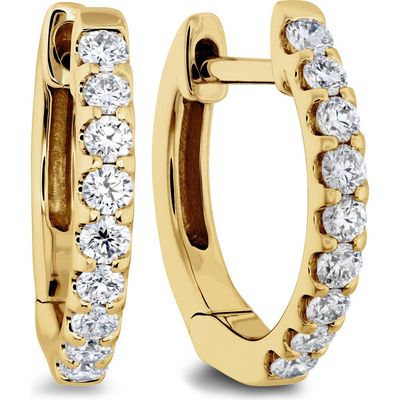Mémoire Mémoire Odessa Diamond Huggie Hoop Earrings