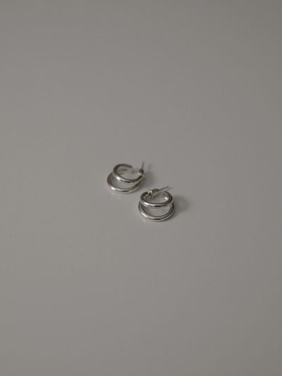 mnemo Double Hoop Earrings