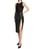 Mônot Women's Leather Pencil Midi-Skirt - 2