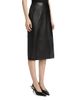 Mônot Women's Leather Pencil Midi-Skirt - 4