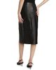 Mônot Women's Leather Pencil Midi-Skirt - 5
