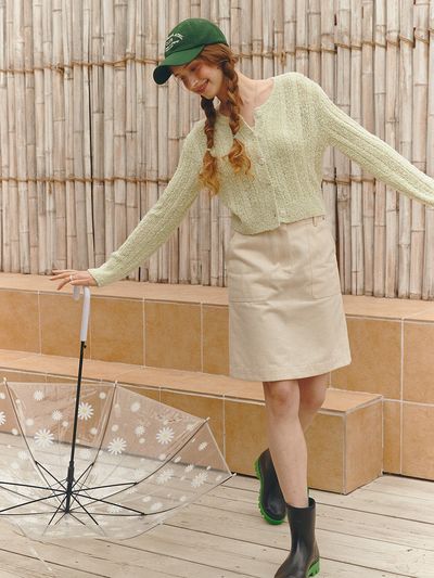 MOAT Denim Mini Skirt
