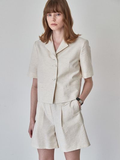 MOAT MINI TEILORED CROP JACKET