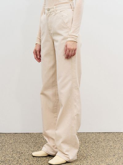 MOAT Semi Wide Denim Pants