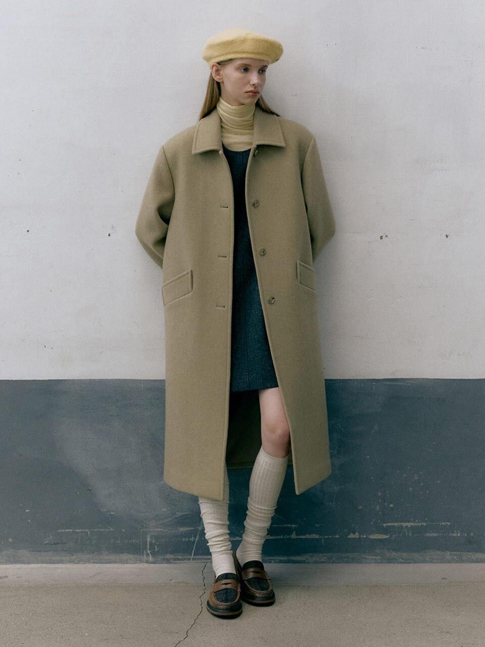 MOAT STANDARD MAC COAT (olive beige)