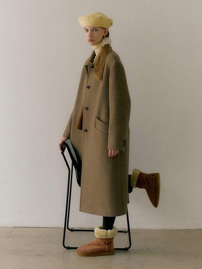 MOAT STANDARD MAC COAT (wood brown)