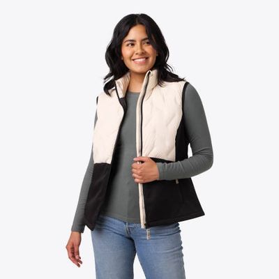Mobile Warming Mobile Warming Women's Natural Down Hybrid Heated Vest