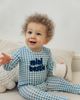 Mocha Mocha Checkered Mini Bestie Romper - 2