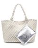 MODA LUXE MODA LUXE Solana - Mixed Material Tote - 1