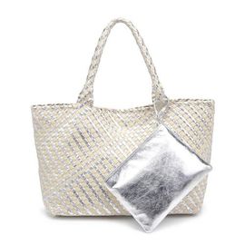 MODA LUXE MODA LUXE Solana - Mixed Material Tote