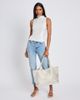 MODA LUXE MODA LUXE Solana - Mixed Material Tote - 4