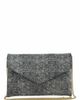 MODA LUXE MODA LUXE Stylish Grey Cara Clutch Bag for Chic Nights Out - 1