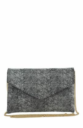 MODA LUXE MODA LUXE Stylish Grey Cara Clutch Bag for Chic Nights Out