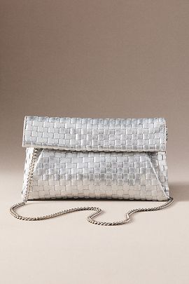 Moda Luxe Priscilla Metallic Clutch