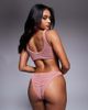 Moda Minx Moda Minx scrunch brazilian bikini bottom in clay pink - 2