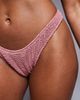 Moda Minx Moda Minx scrunch brazilian bikini bottom in clay pink - 4