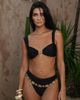 Moda Minx Moda Minx x Zoe Servini bralet bikini top in black - 2