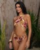Moda Minx Moda Minx x Zoe Servini floral print high waisted bikini bottoms with bead detail in multi - 1