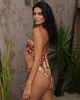 Moda Minx Moda Minx x Zoe Servini floral print high waisted bikini bottoms with bead detail in multi - 4