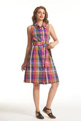 ModCloth ModCloth Can't Slow My Roll Shirt Dress with Pockets