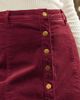ModCloth ModCloth Vogue on Vinyl Button Front Corduroy Skirt - 4