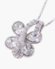 Modenaire Modenaire Butterfly Crystal Drop Pendant Necklace - 2