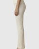 Modenaire Modenaire Cable Ribbed Waistband Pull On Pants in Off-White, Women's at Urban Outfitters - 3