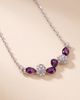 Modenaire Modenaire Crystal Drop Pendant Necklace - 4
