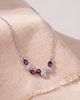 Modenaire Modenaire Crystal Drop Pendant Necklace - 5