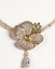 Modenaire Modenaire Crystal Flower Pendant Necklace And Matching Stud Earring Set - 5