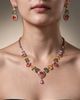 Modenaire Modenaire Crystal Heart Necklace And Matching Drop Earring Set - 2