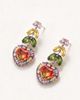 Modenaire Modenaire Crystal Heart Necklace And Matching Drop Earring Set - 4